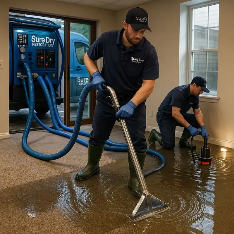 Water Extraction and Removal process in Cross City, FL